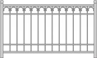 Сварной забор арт 47