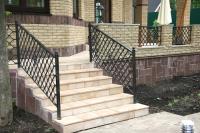 Сварные перила строгие