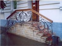 Кованое ограждение на крыльцо