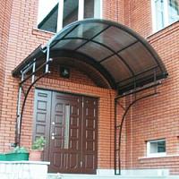 Надежный сварной козырек