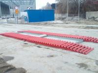 Эстакада для мойки колес