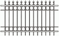 Сварной забор арт 12