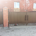 Сварные ворота в Барнауле от компании Ареан-Сибирь